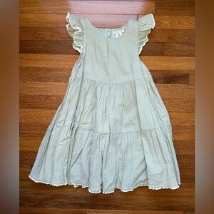 Rachel Zoe Kids Dress in Soft Green